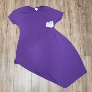 Lularoe Solid Purple Maria